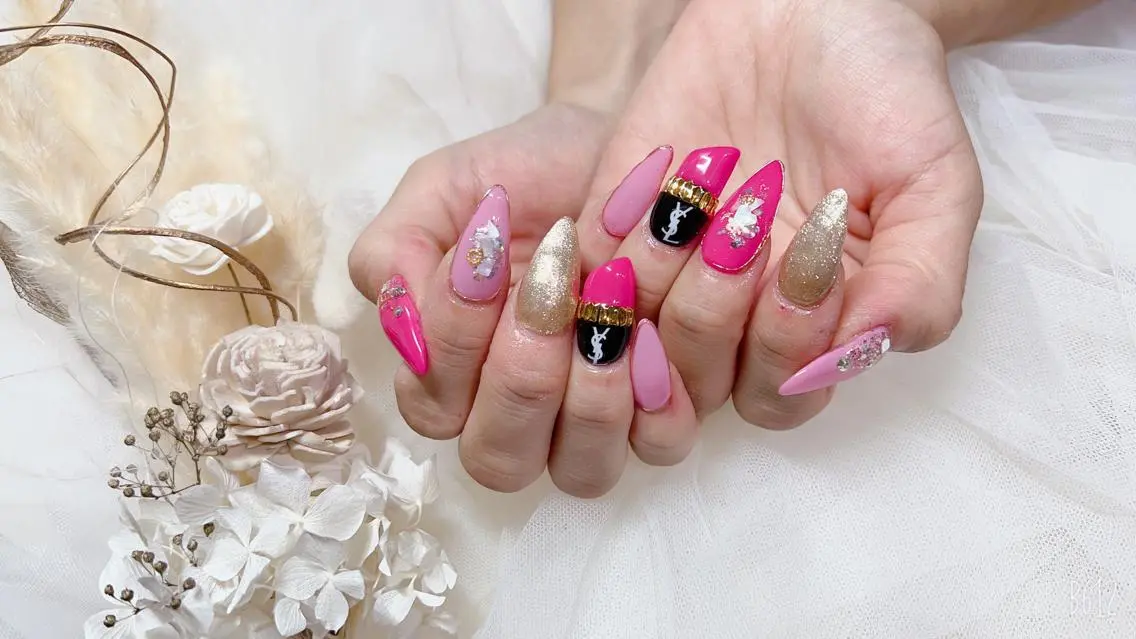 ネイル スカルプネイル M_ nail salonのネイルデザイン