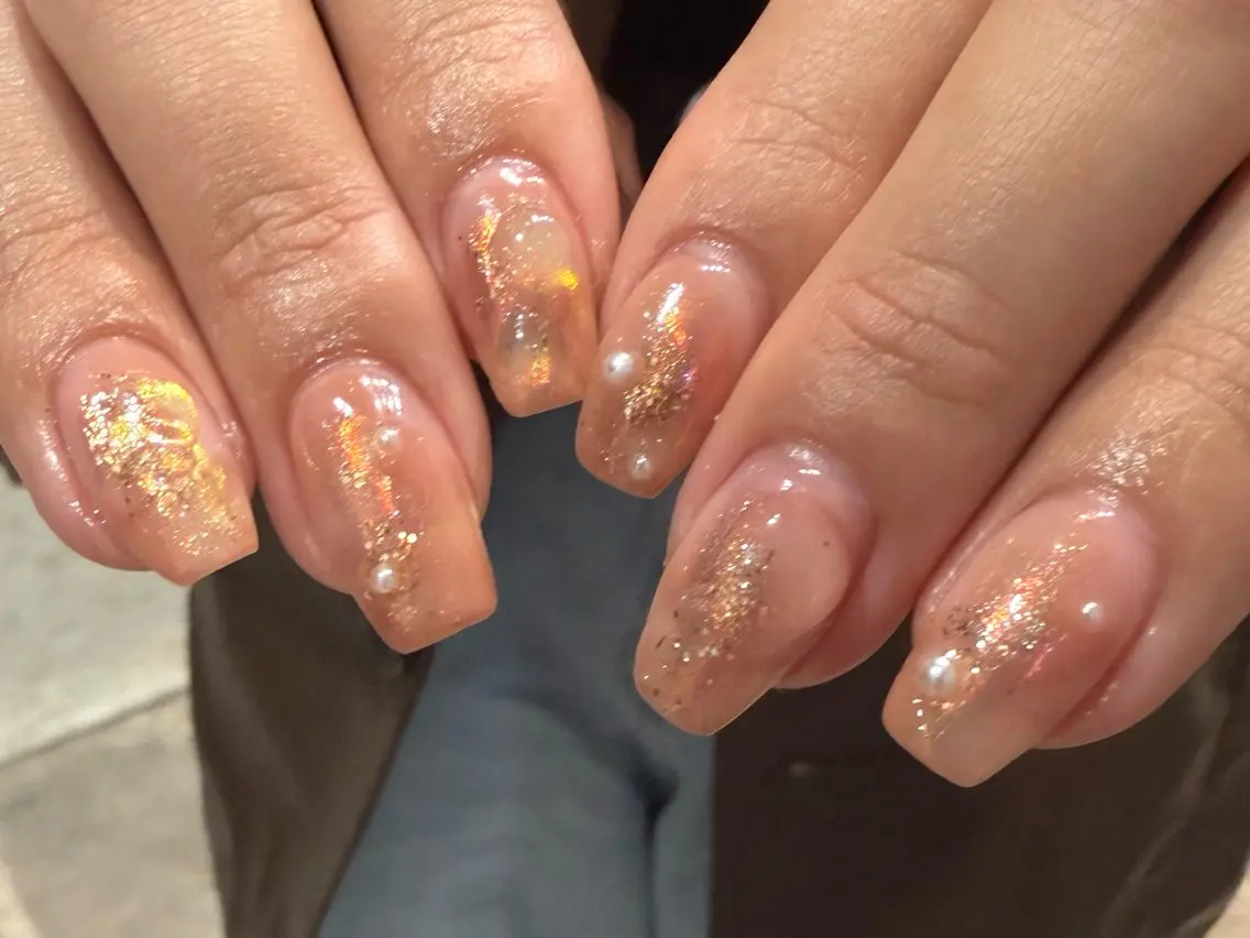 ネイル ニュアンスネイル ハンドネイル 《ニュアンスネイル》 risaのネイルデザイン