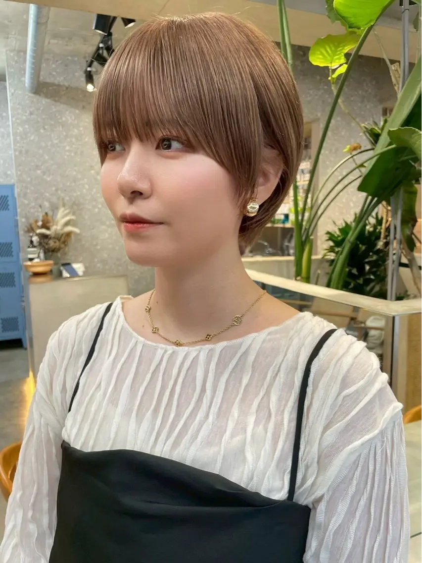 ショート ✨ショートヘアカット 無料イノウエ✨のヘアスタイル