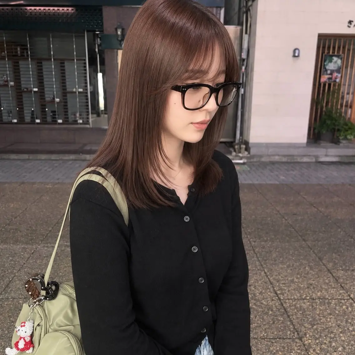 ロング morita yunaのヘアスタイル