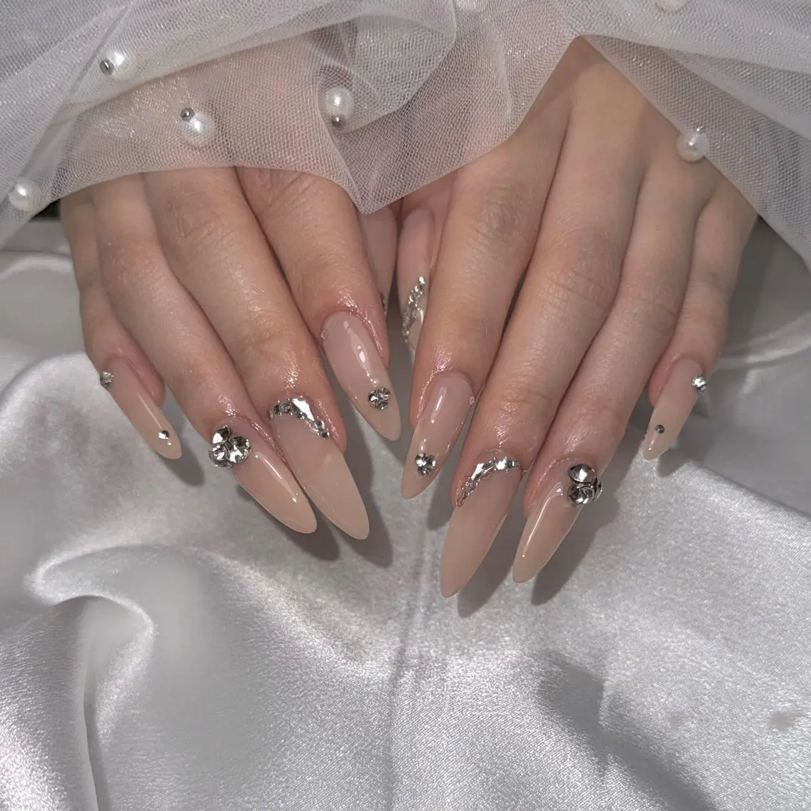 ネイル ワンカラーネイル nail salon Lilásのネイルデザイン