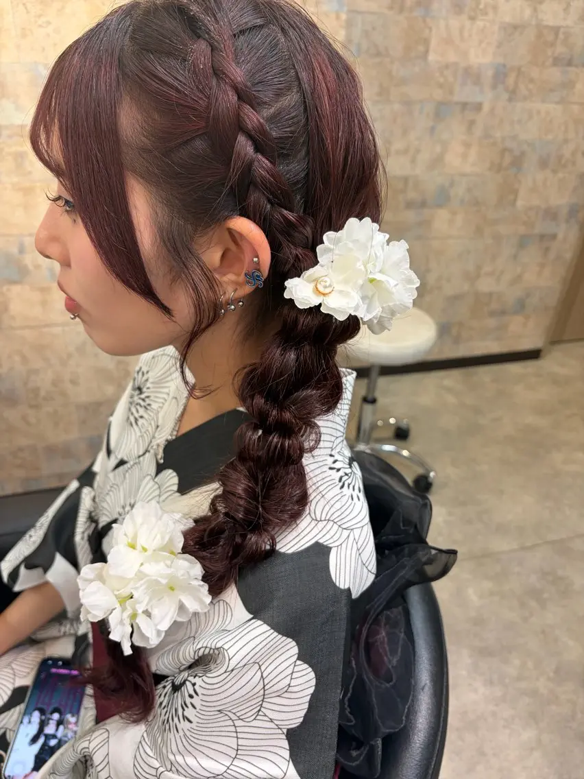ヘアセット🪼の写真