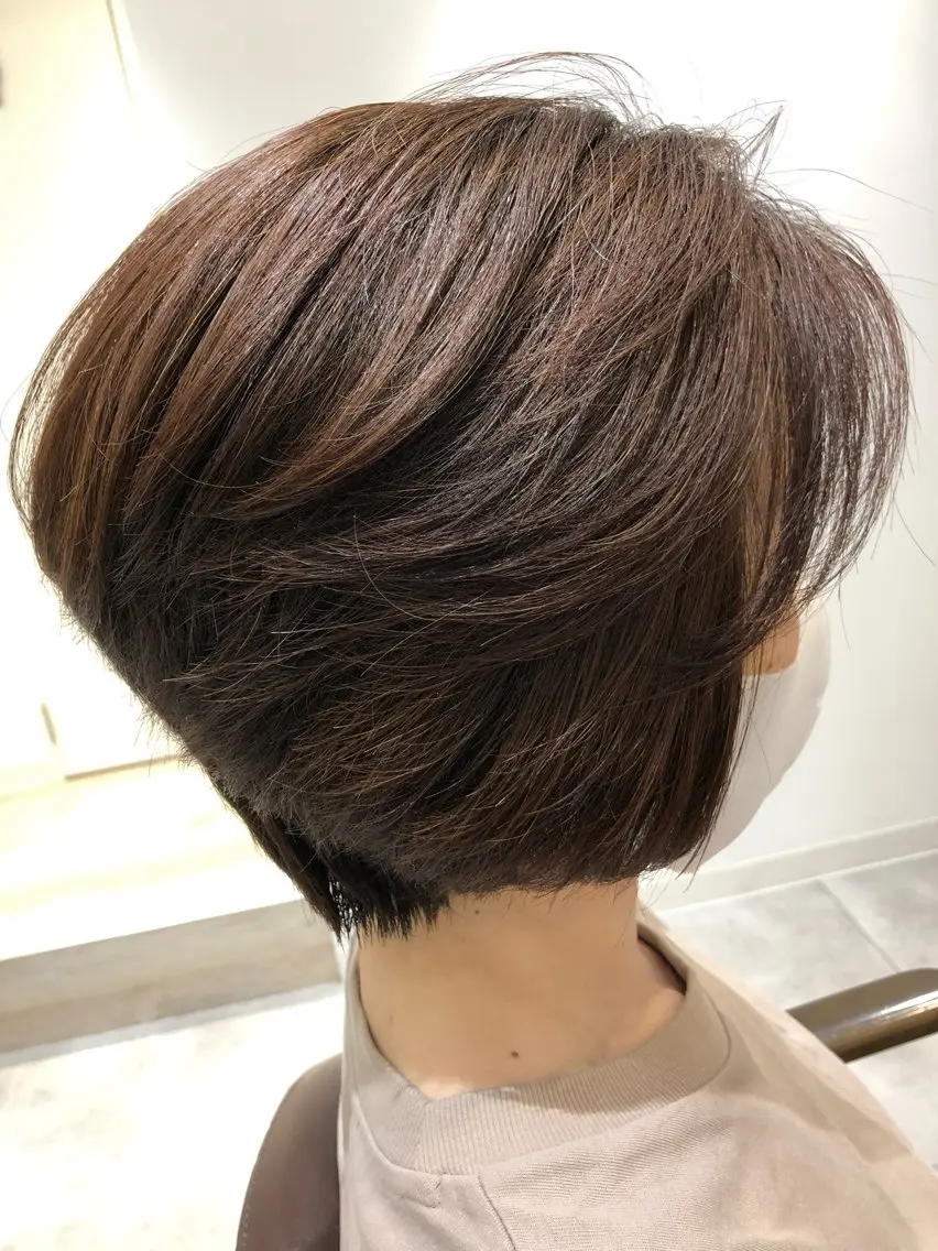 [ご新規様&平日限定]🌈ショート🌈ボブ🌈レイヤー💇‍♀️似合わせカット✂︎の写真