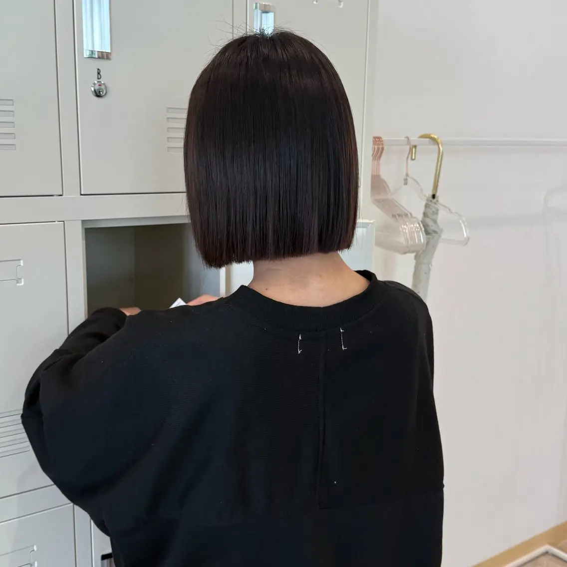 ミディアム カット 柔らかいbeige ￤韓国￤🩰マユ🩰のヘアスタイル