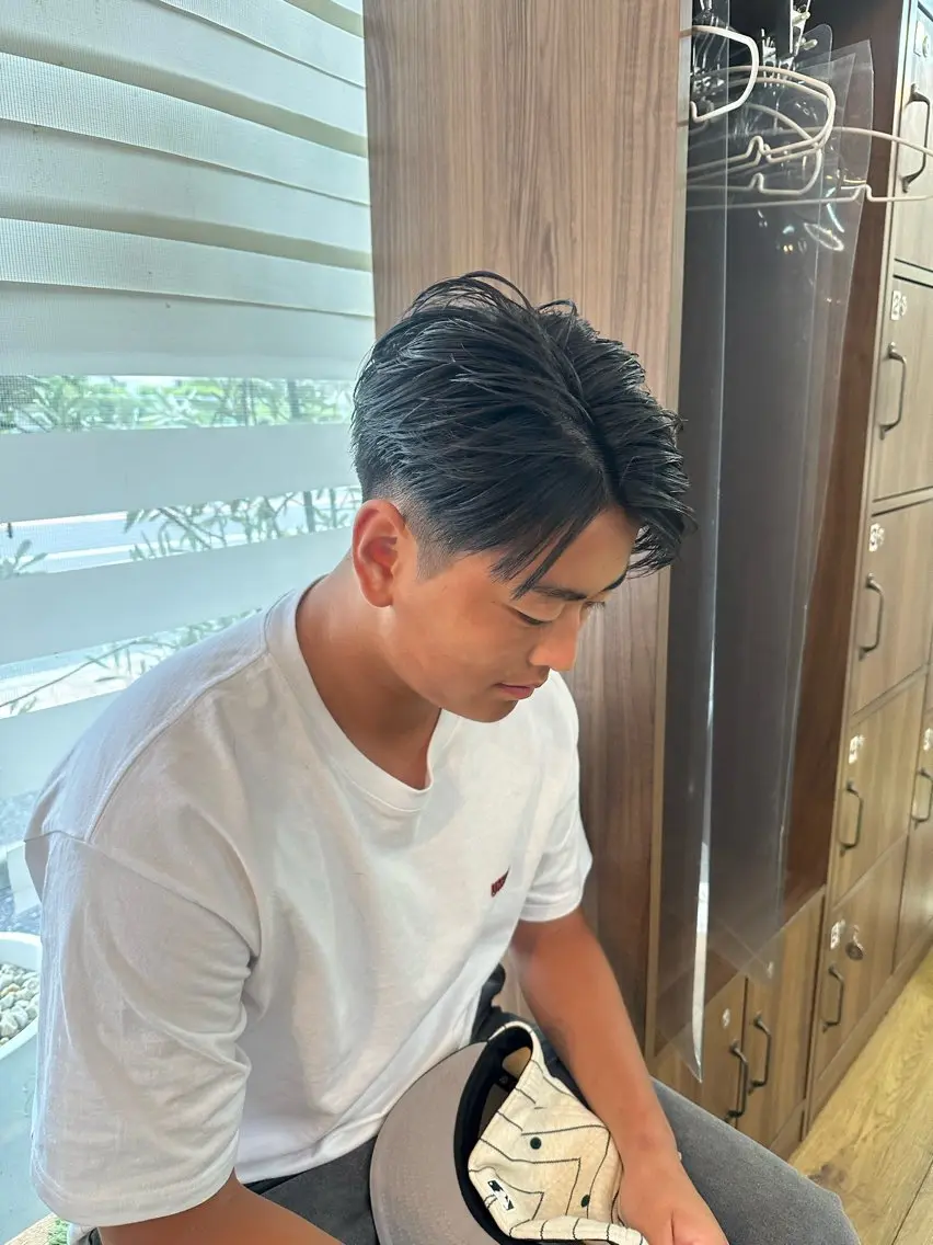 メンズ カット 福井 咲羅のヘアスタイル