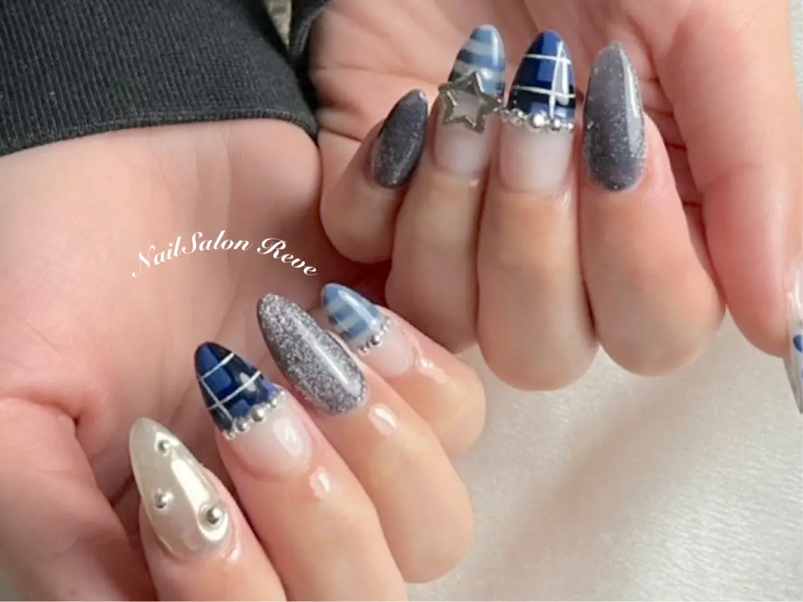 ネイル アートネイル 持ち込み ハンドネイル NailSalon Reveのネイルデザイン