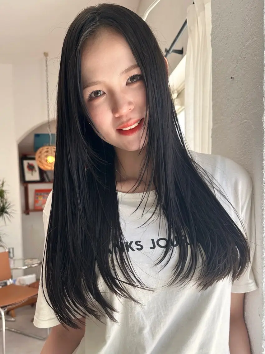 ロング カット ヘッドスパ 岩本 陽介のヘアスタイル