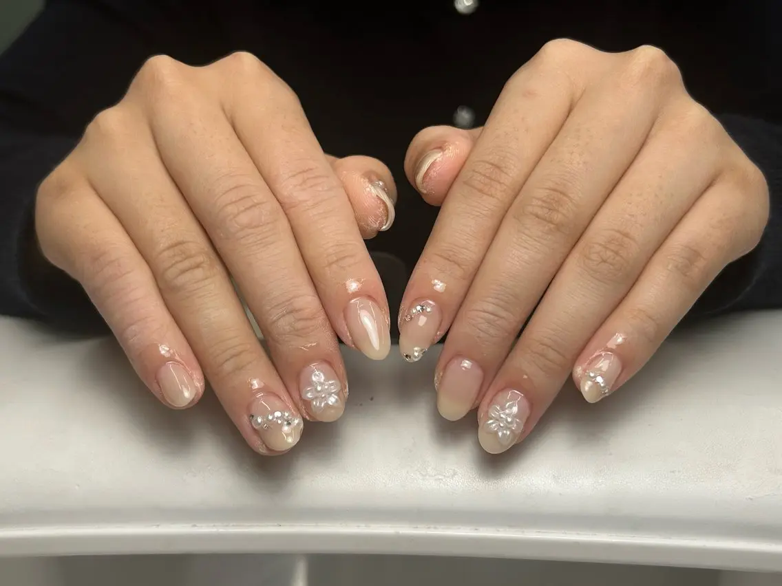ショート ハンドネイル 28nails. 宮崎のネイルデザイン