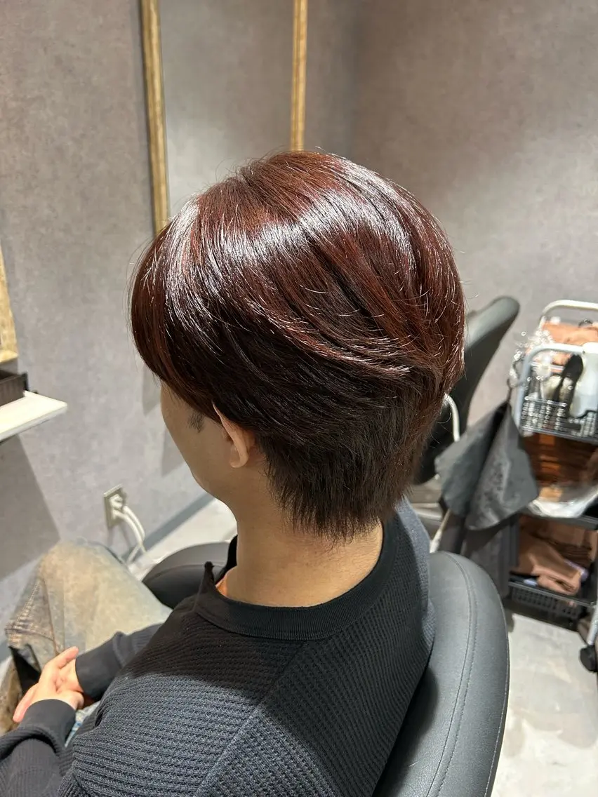 ショート カラー メンズ ✨ショートスタイル✨ 山本のヘアスタイル