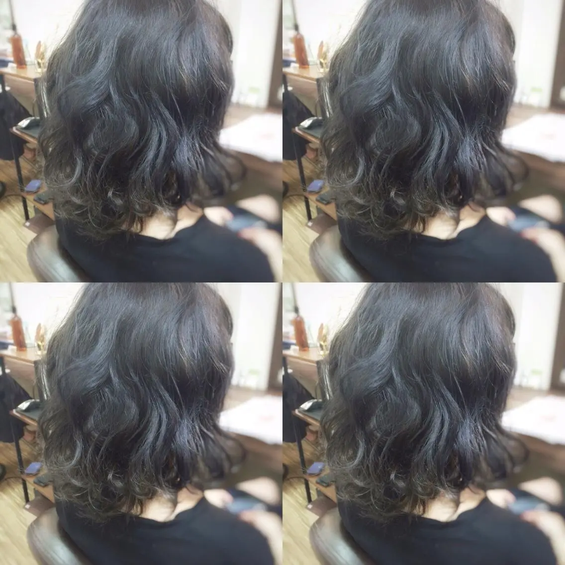 ショート ミディアム カラー アッシュ ブルーカラー ブルーアッシュ トリートメント たまプラーザ駅 YAMATOのヘアスタイル