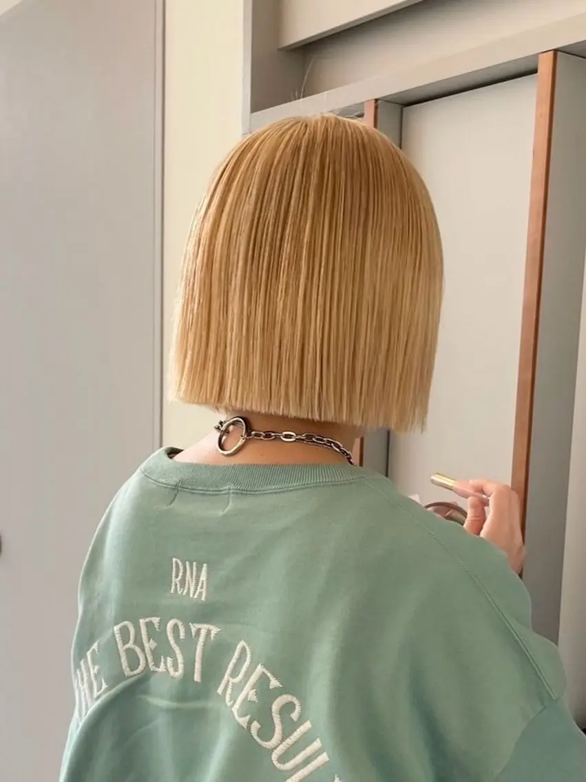 カラー ハイトーンカラー ヘアカラー カラーモデル 🍬Sena🐩のヘアスタイル