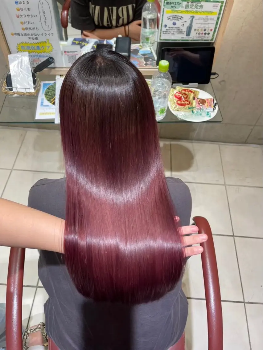 カラー 藤貫 希望のヘアスタイル