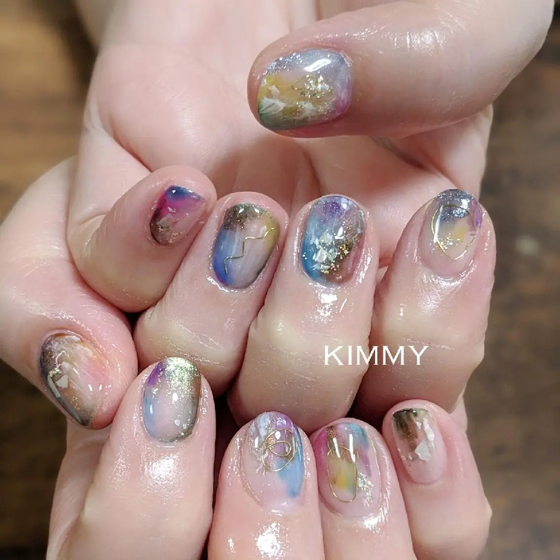 ネイル ハンドネイル kimmy nailsのネイルデザイン