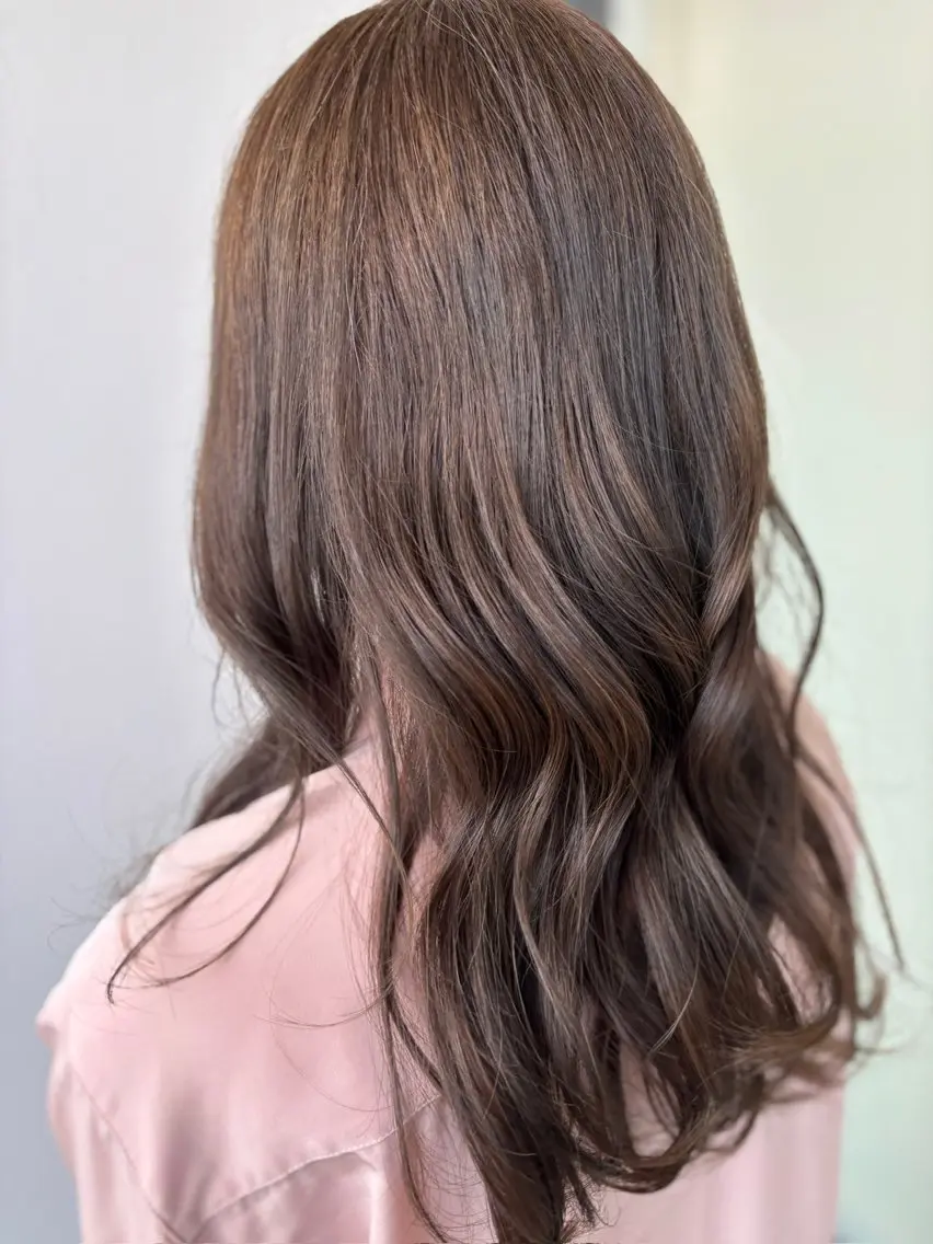 ロング ヘアカラー トリートメント ase.糸島店 MAIのヘアスタイル