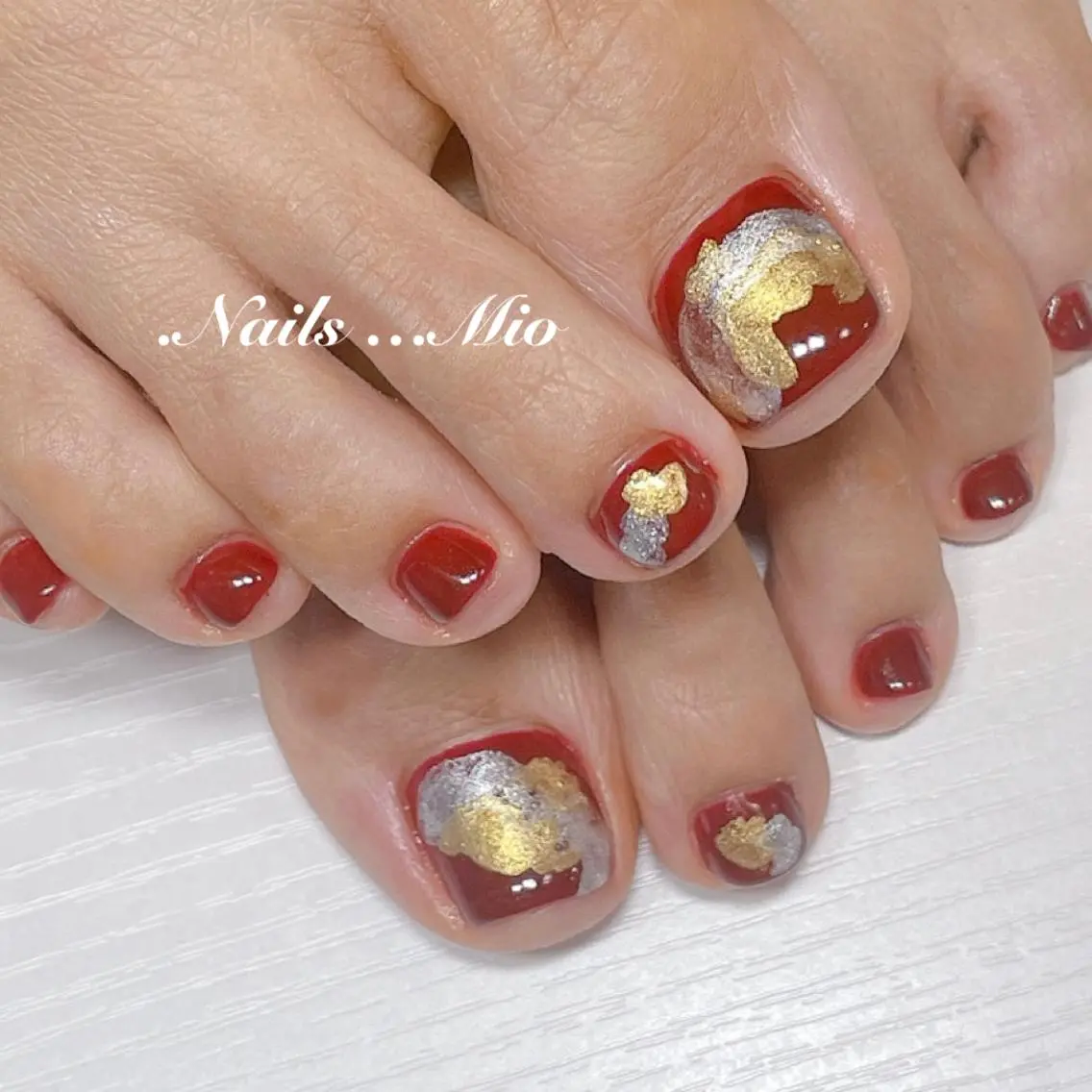 ネイル アートネイル フットネイル ジェルネイル ニュアンスネイル .Nails Mio 赤羽西ネイルサロンのネイルデザイン