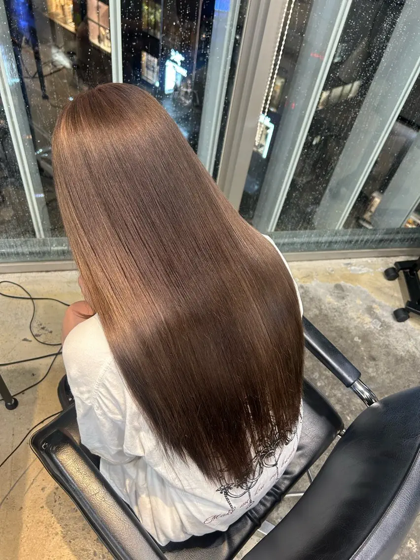 ロング カラー ヘアアレンジ ヘアカラー 🎀ブリーチ×艶髪 🎀 ♡さや♡のヘアスタイル