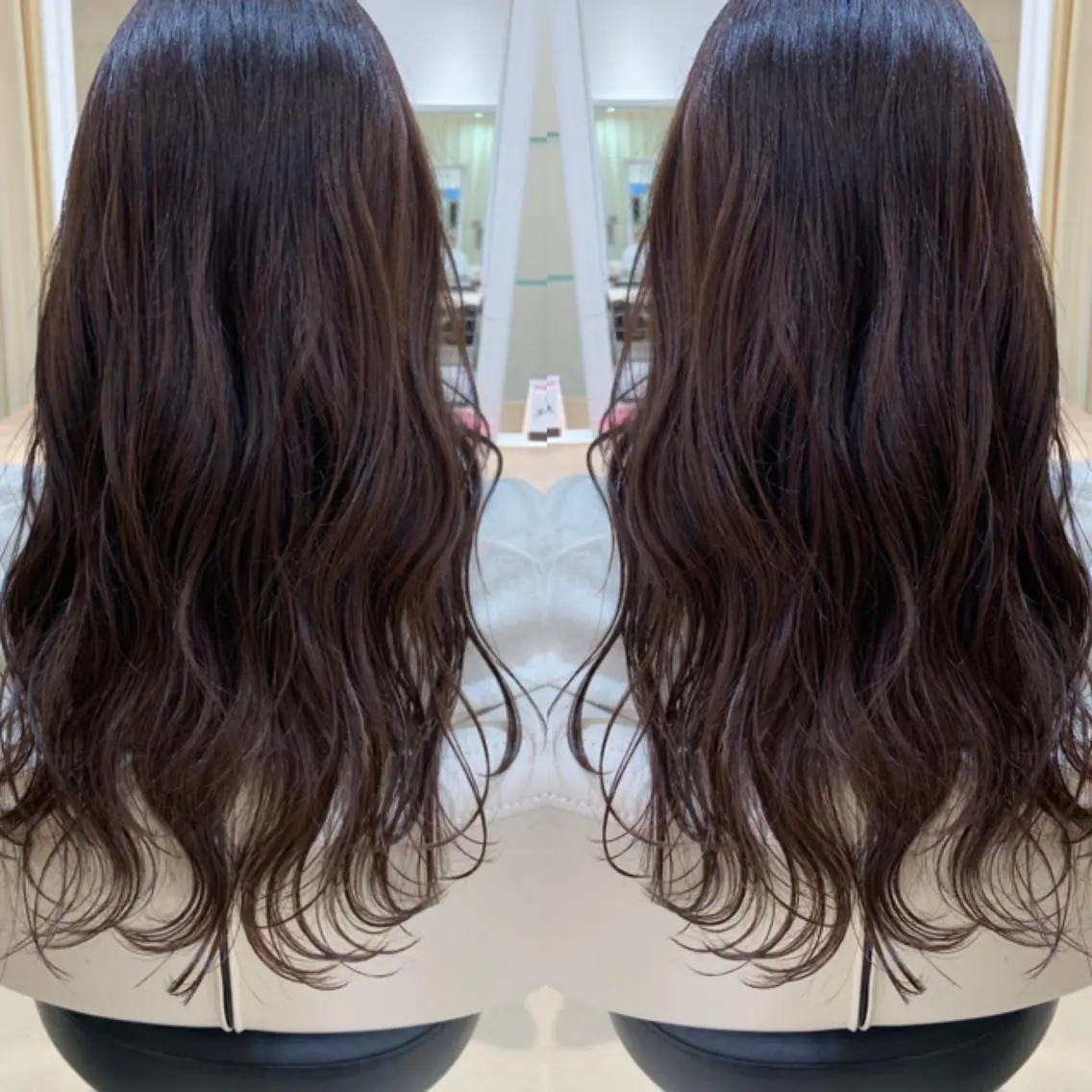 ロング 🩵波巻き／ツイスパ HARU💎のヘアスタイル