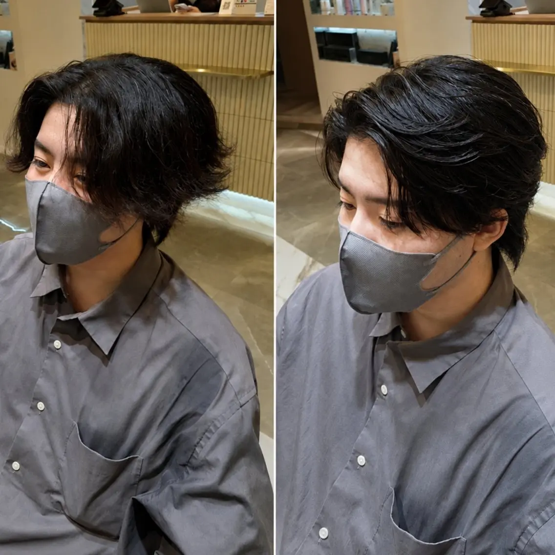 メンズ こが とあのヘアスタイル