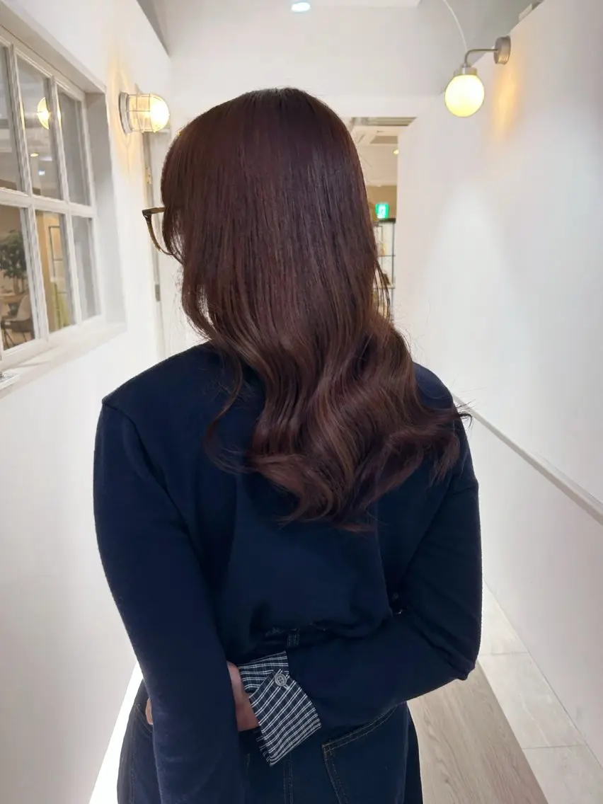 セミロング ︎︎︎︎☁schon カリン ︎︎☁のヘアスタイル