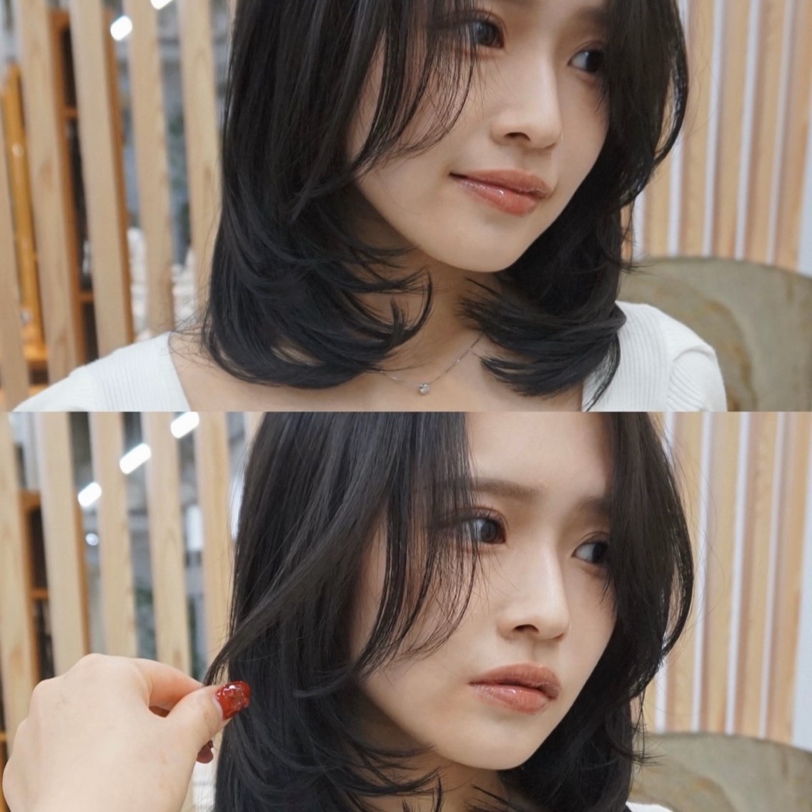 ショート カラー ブリーチ ケアカラー 透明感カラー ブリーチなしカラー 顔周りカット カット ヘアカラー yuka ໒꒱ 高円寺のヘアスタイル