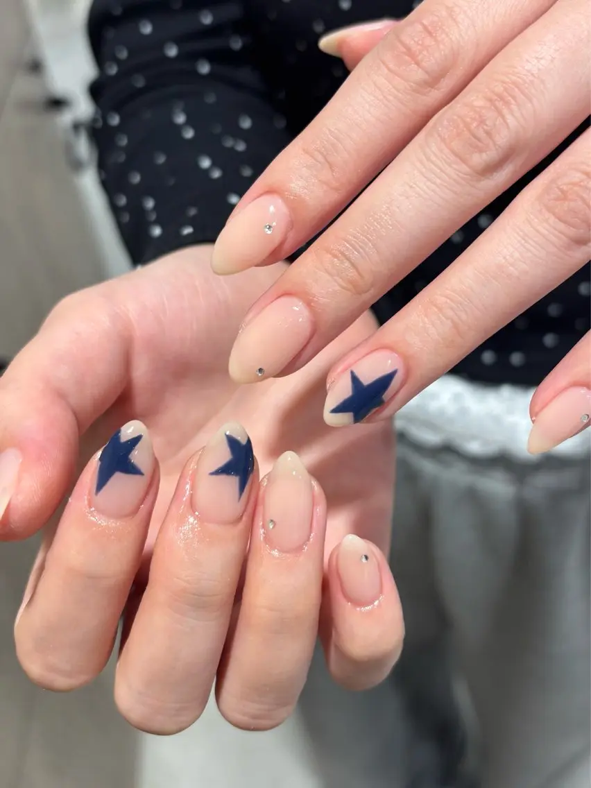 ネイル カジュアル 持ち込み シンプルネイル モデル様募集中♡ Kokomi🍮のネイルデザイン