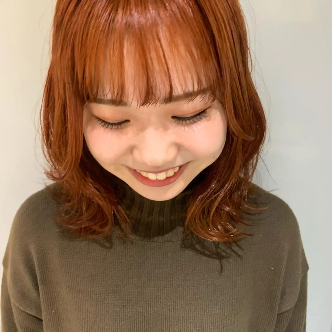ミディアム ミディアムパーマ /癖毛パーマのヘアスタイル