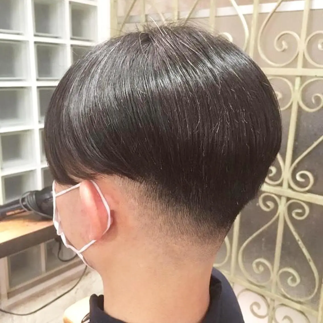 ショート メンズ フェードカット スキンフェード カット メンズ/フェード/ バーバー/盛山大地のヘアスタイル