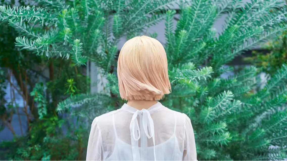 ミディアム カラー Bob＆ハイトーン 専門家CHIHIROのヘアスタイル