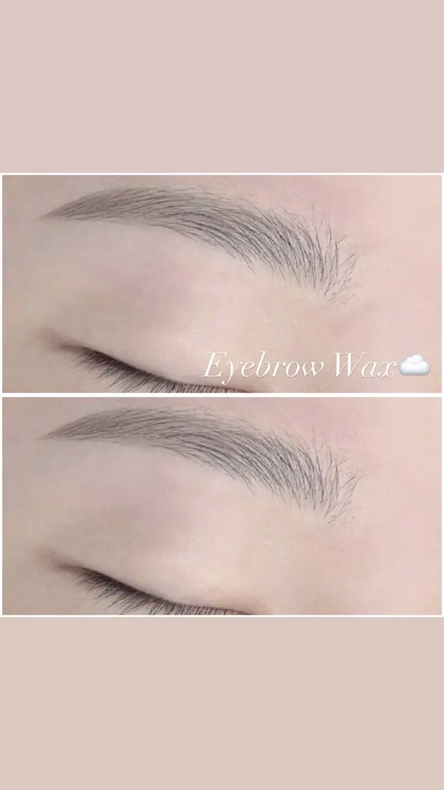 🫧垢抜け眉WAX🫧ふんわり自然な美眉に✨の写真