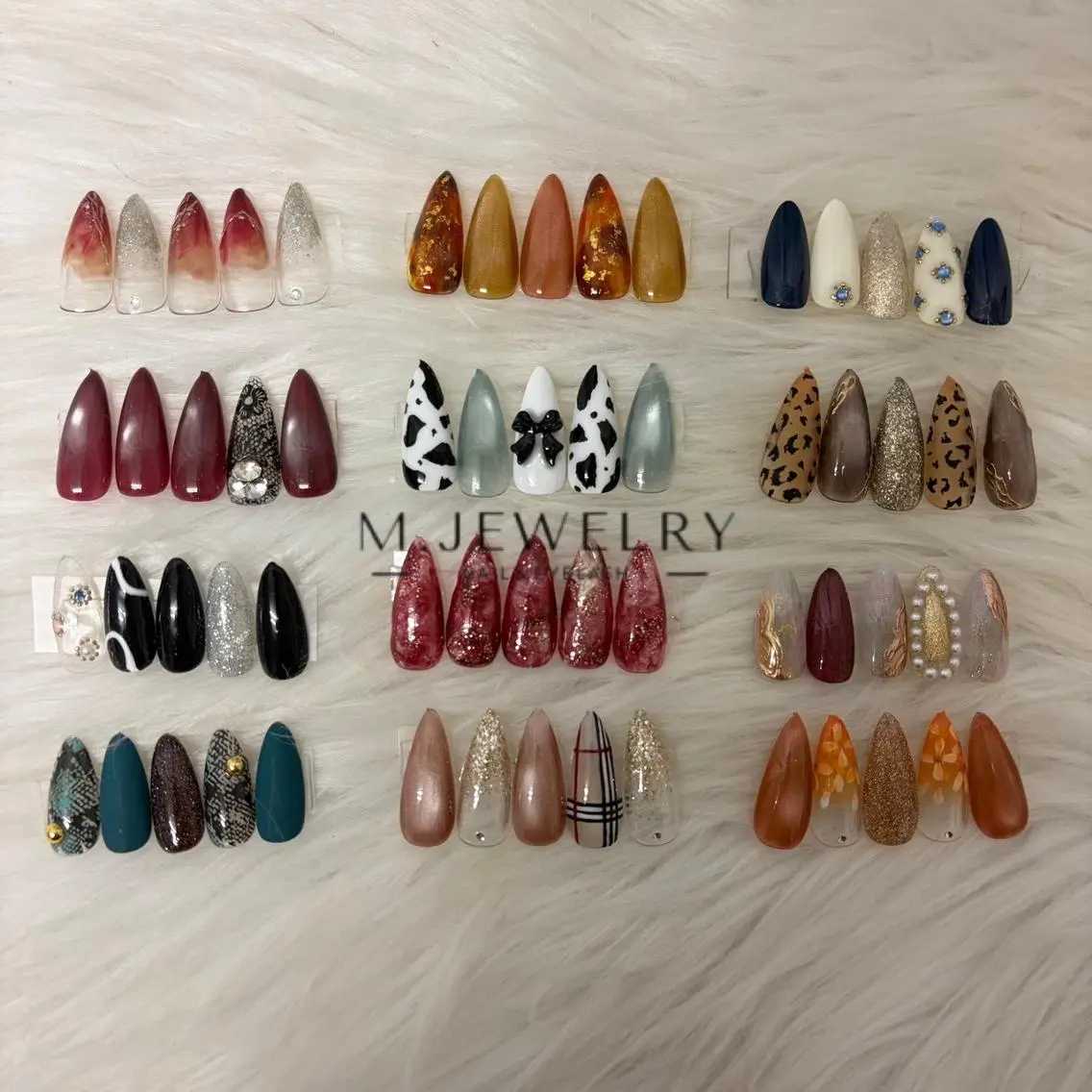 ネイル ハンドネイル M.jewelry 入谷店　himekaのネイルデザイン