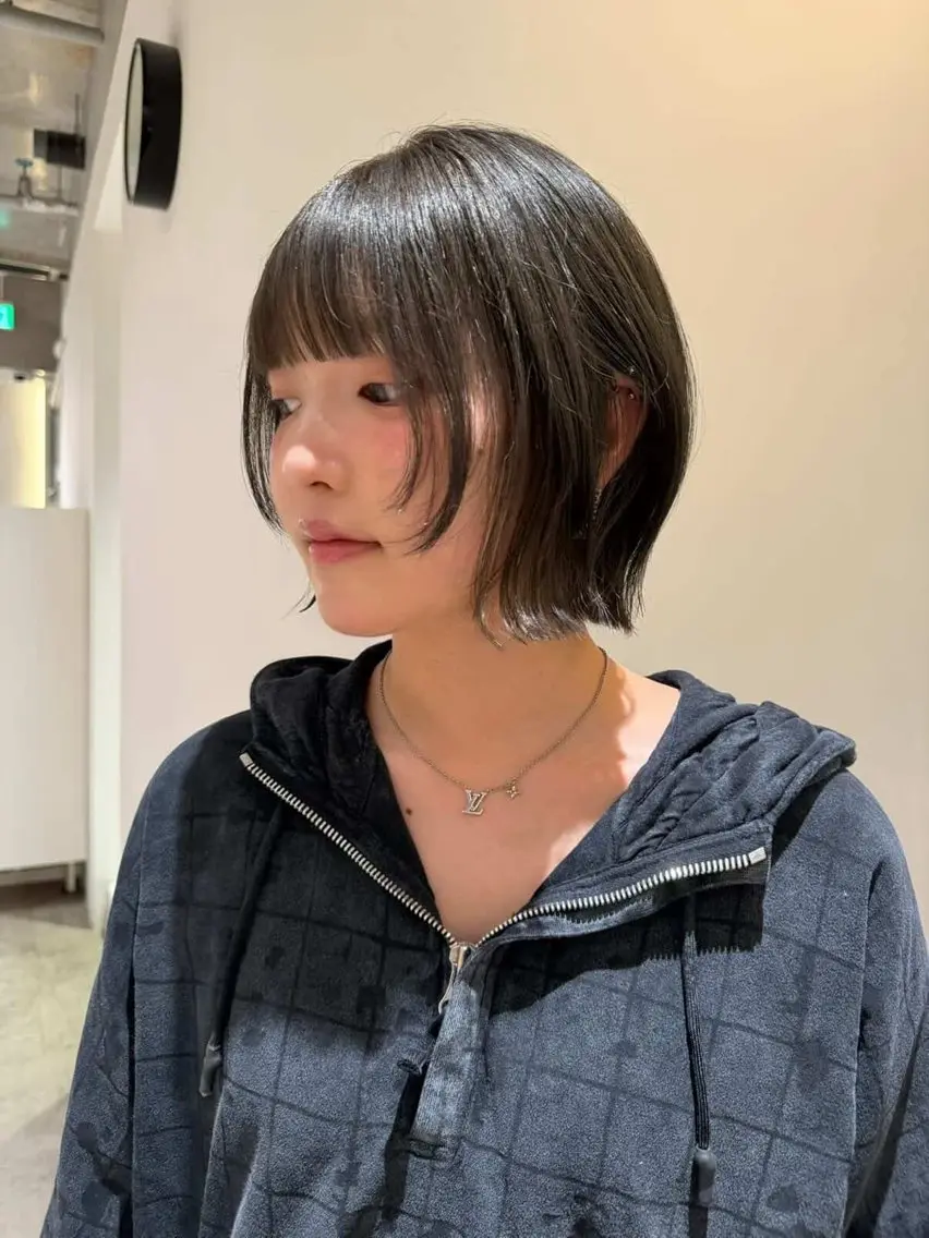 ミディアム ヘアカラー ｡.:*☆ayame / カットモデル募集のヘアスタイル