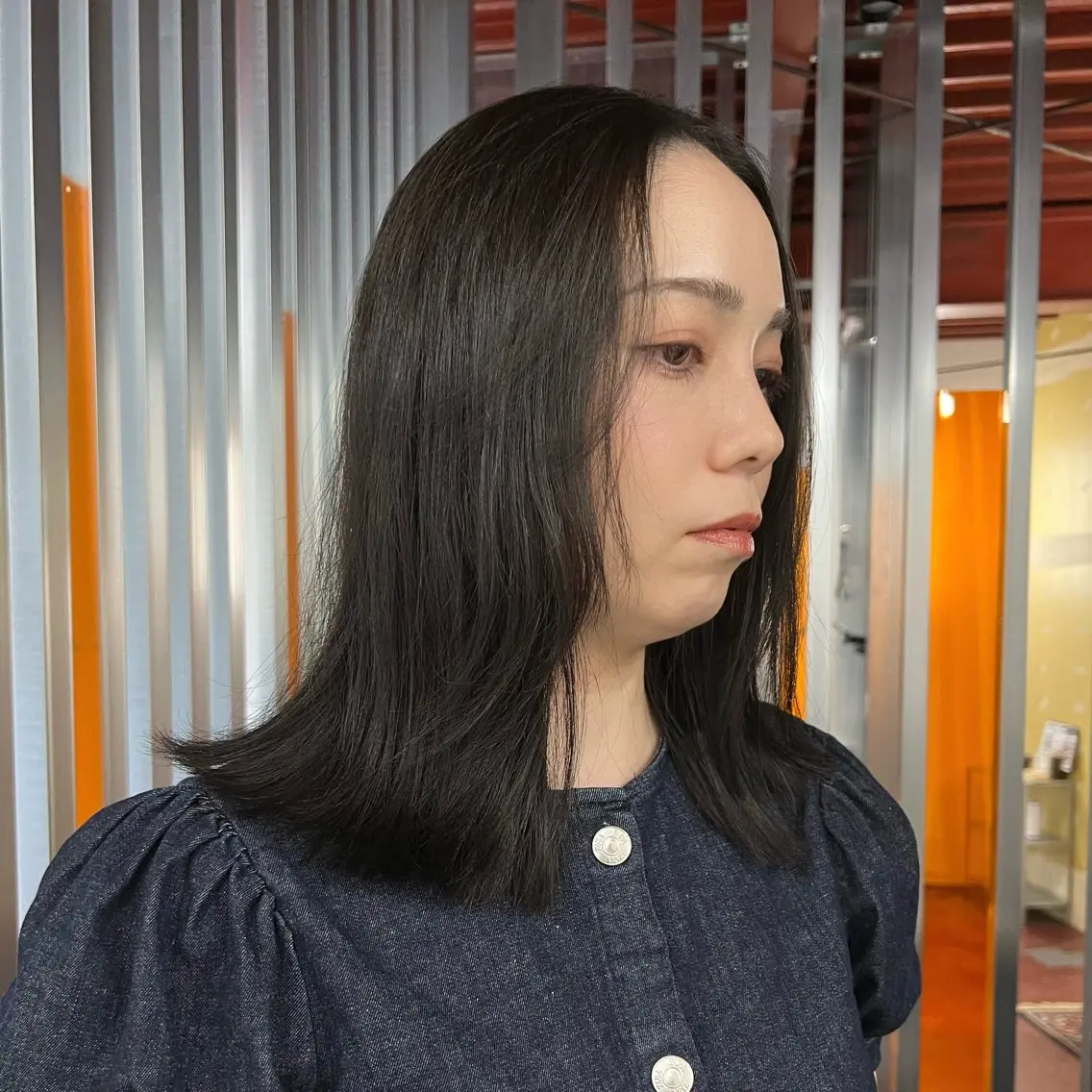 ミディアム カット ［　］shiro hikariのヘアスタイル