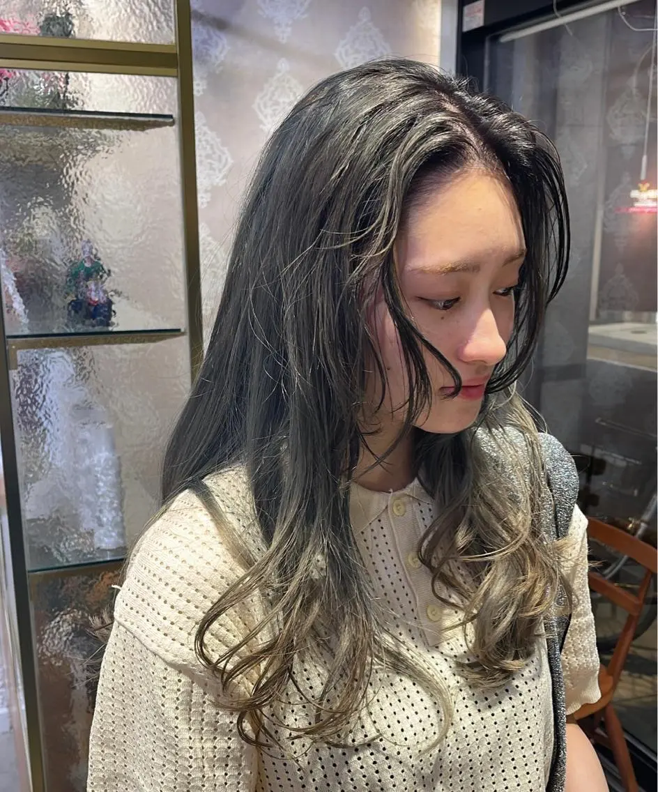 【学割U24】（ブリーチ無し）ダブルカラー+髪質改善リペアTR♡の写真