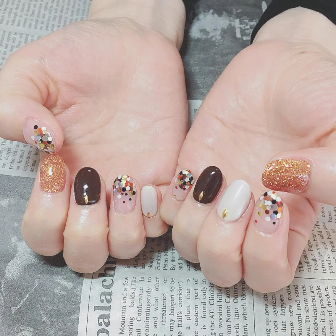 ネイル ハンドネイル ハンドケア 森山 舞のネイルデザイン