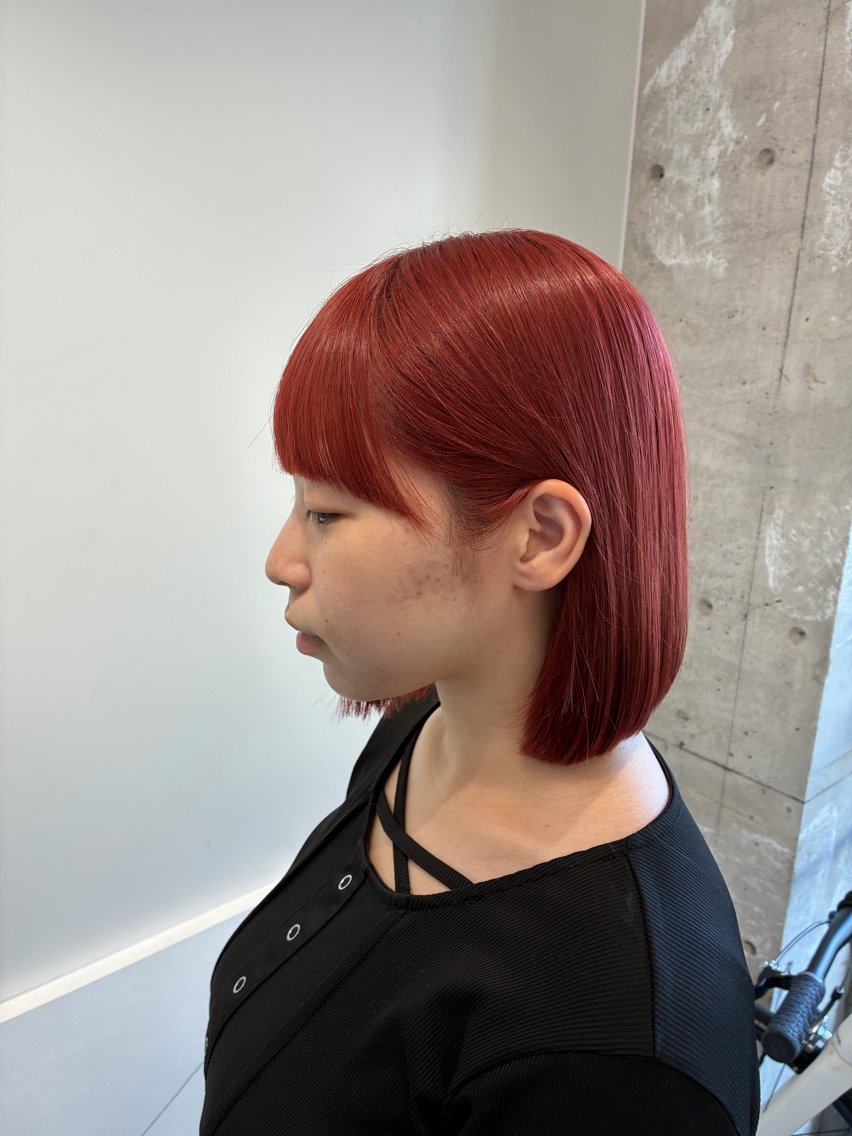 ショート ボブ カット ヘアカラー newi 天王寺　 masakoのヘアスタイル