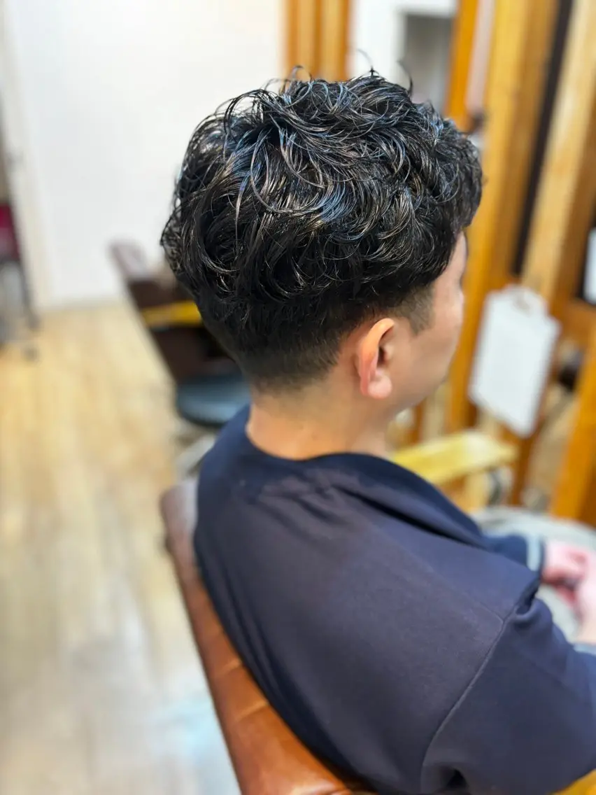 パーマ 平野 竜大のヘアスタイル