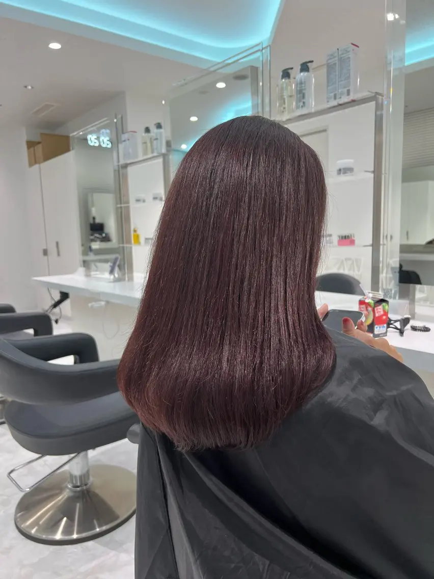 ロング カラー ブリーチ ダブルカラー ブリーチなしカラー 髪質改善 トリートメント ブリーチなし特化 美容師💖SAE💖のヘアスタイル