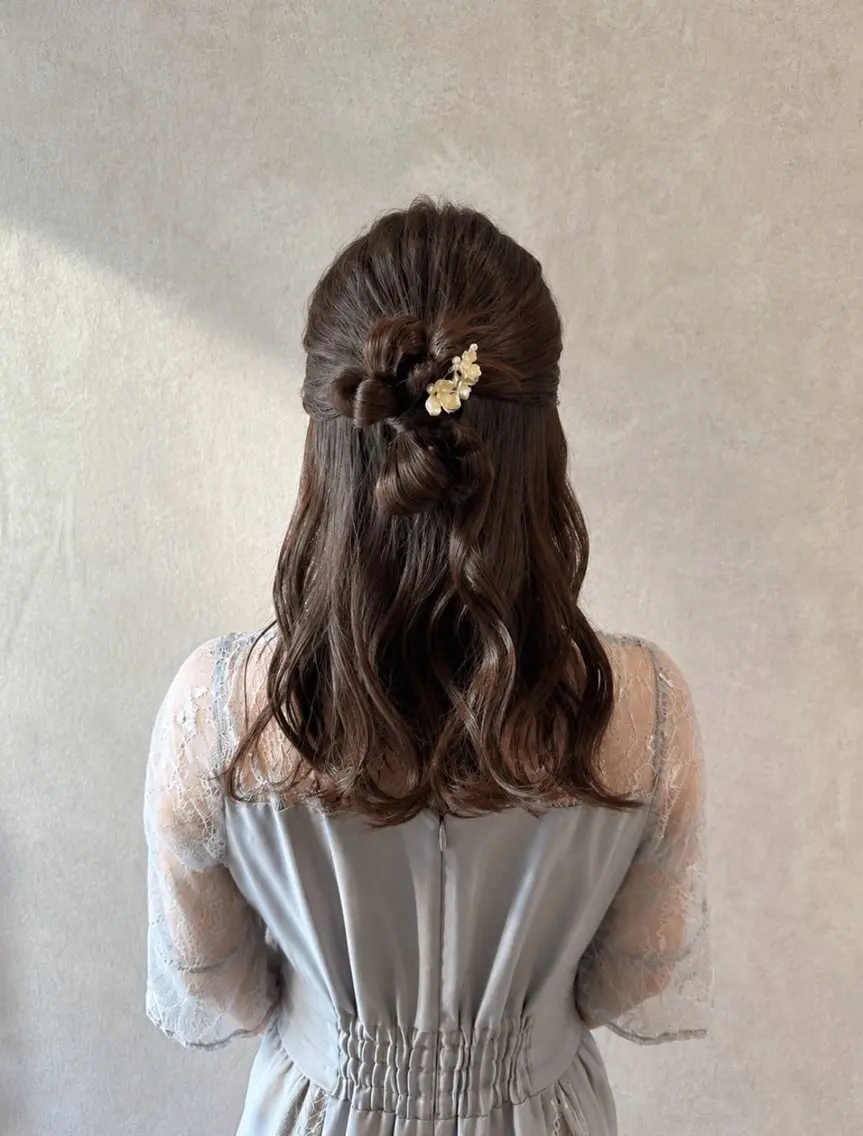 ヘアアレンジ 𝒓𝒊𝒏𝒂 /水光カラーのヘアスタイル