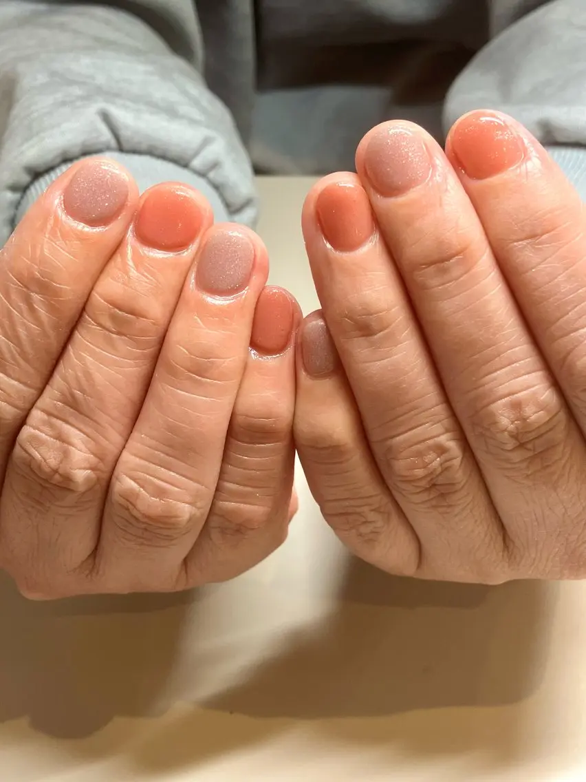 ネイル ワンカラーネイル fun the nail ayakaのネイルデザイン