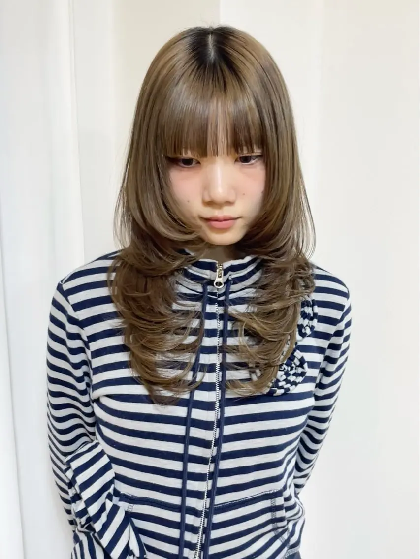 ロング カット トリートメント 園田 渉 ◤SHIKIO◢のヘアスタイル
