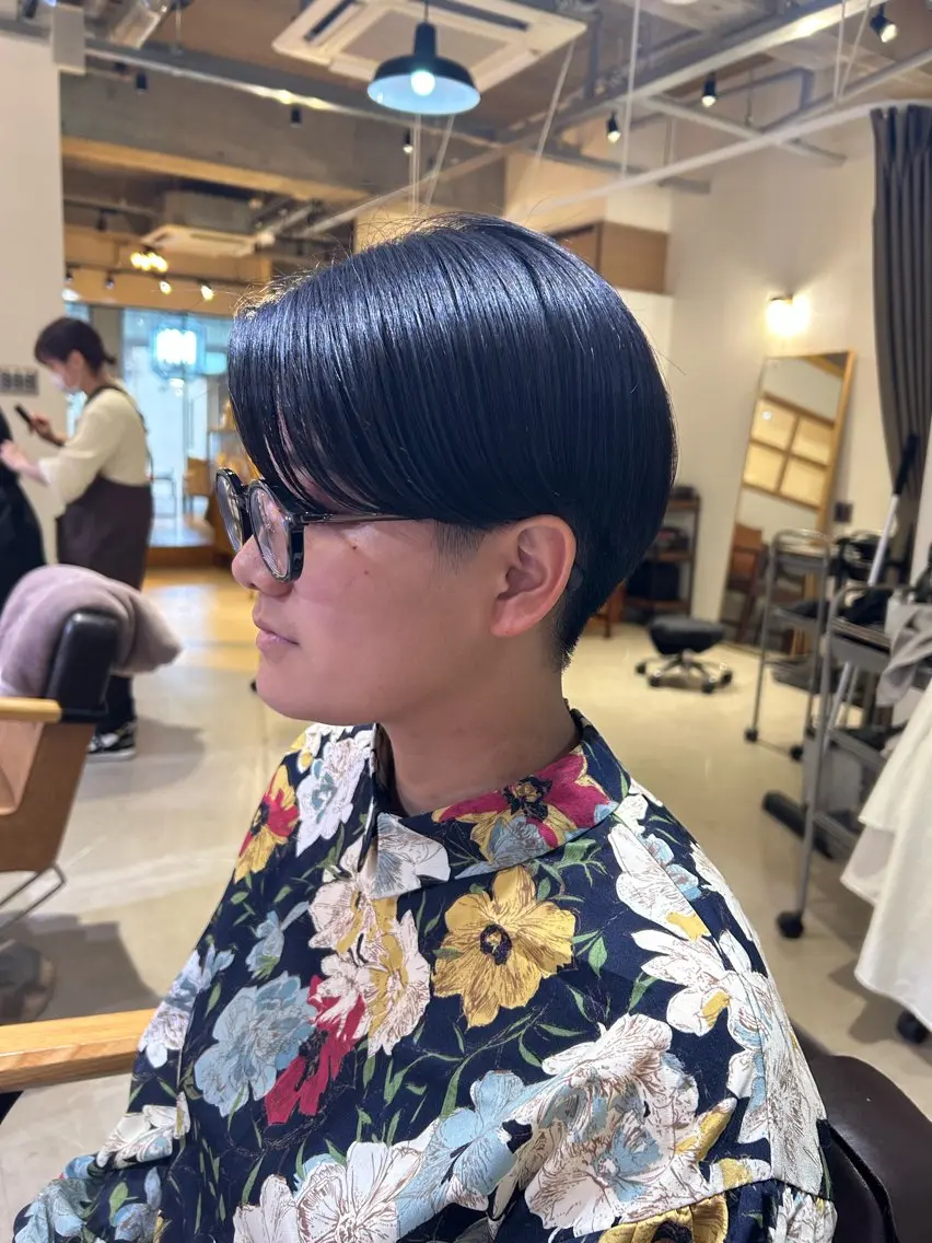 ショート ハンサムショート ショートヘア カット トリートメント SHICUNE /ミホのヘアスタイル