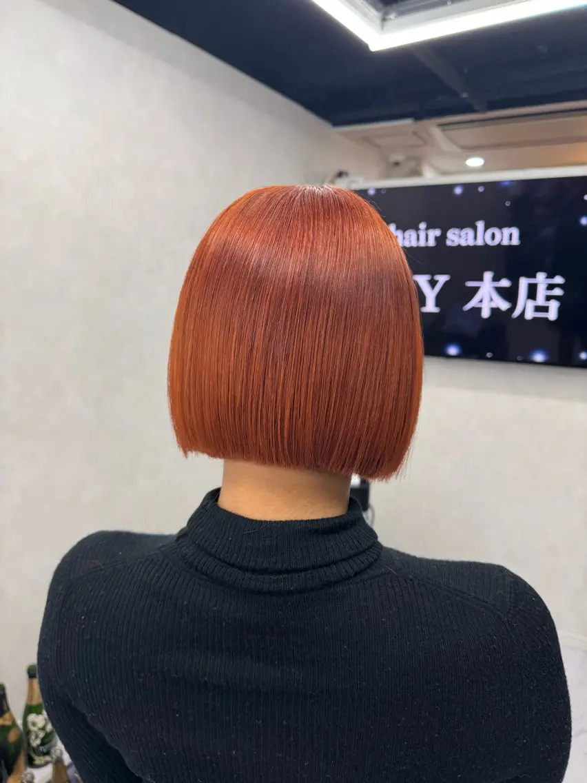 ショート カラー ヘアカラー ブリーチ/エクステ モデル募集中🖤のヘアスタイル