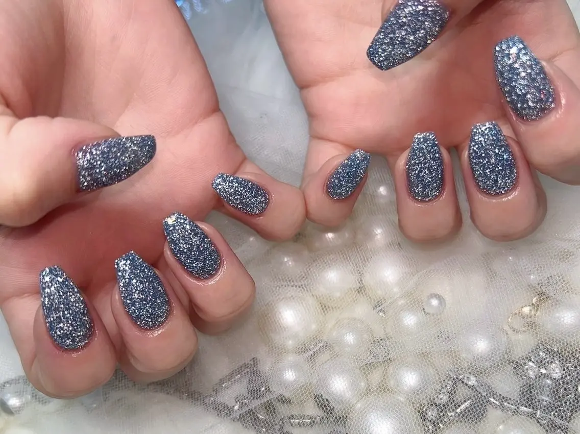 ネイル キラキラネイル ハンドネイル my nail plus野江内代のネイルデザイン