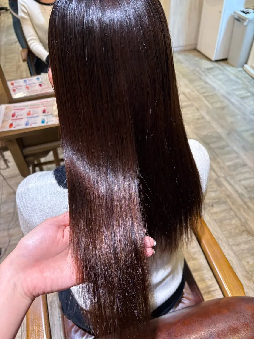 髪質改善ストレート✨（カット込み）の写真