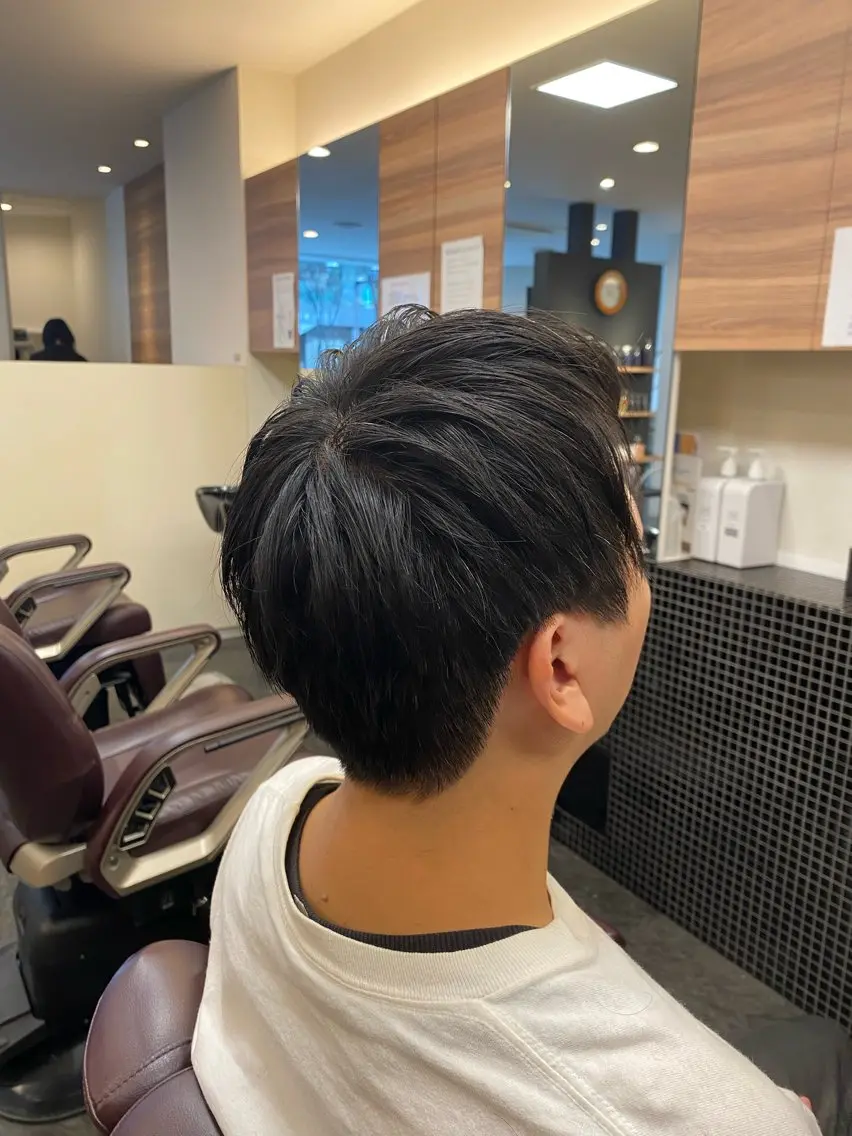 ショート メンズ メンズカット０円 モデル募集野田阪神のヘアスタイル