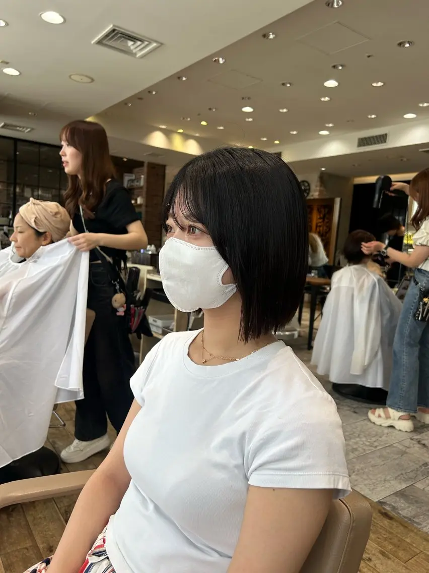 ショート ボブ 新宿/レイヤーカット /🫧祝迫愛艶のヘアスタイル