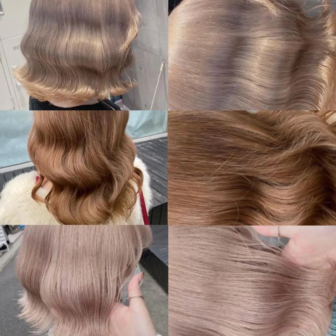 ロング シールエクステ ボブ エクステ 髪質改善 韓国風ヘア ワンズリー中明度 店舗公式のヘアスタイル