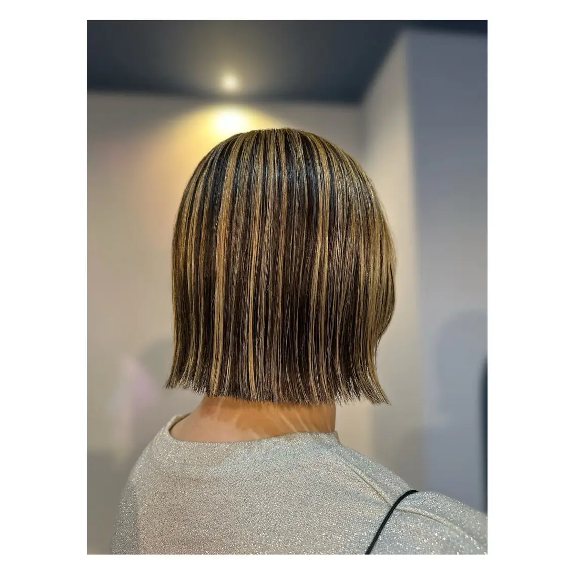 ミディアム カラー カット ヘアカラー トリートメント 中野 誠子のヘアスタイル