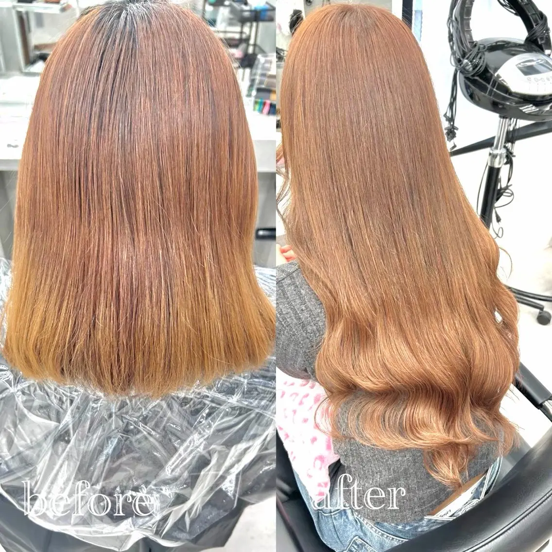 ヘアカラー エクステ ヘッドスパ エクステ🤎うる艶 カラー┆横浜みいなのヘアスタイル