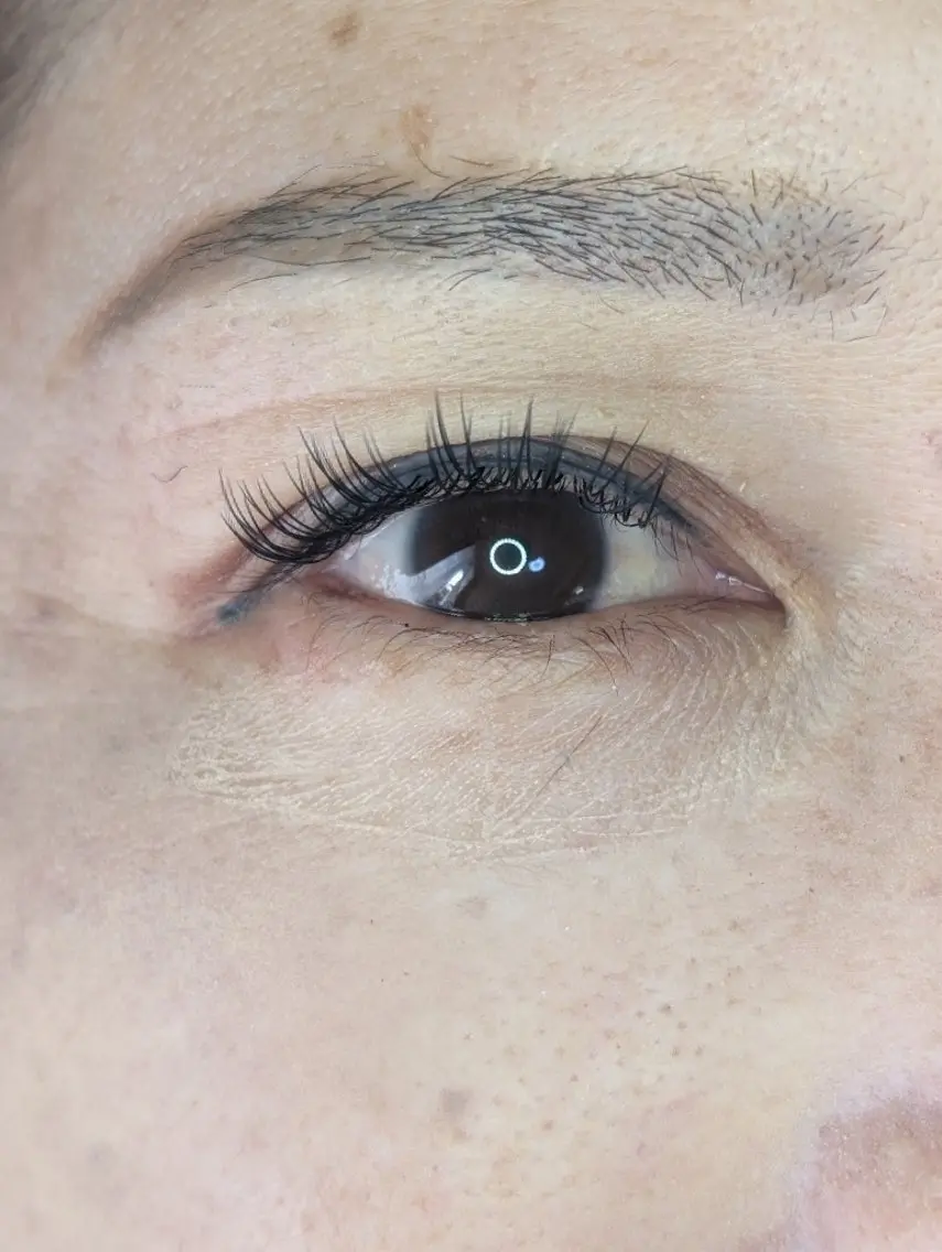 マツエク・マツパ Cカール フラットラッシュ マツエク EYELASH lino 合志市のマツエク・マツパデザイン